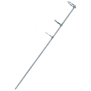 Купить Kinetic G253-104-009 Earth Держатель Удочки Серебристый Silver 50 cm  7ft.ru в интернет магазине Семь Футов