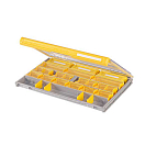 Купить Plano PLASE400 Edge™ Master Terminal коробка  Yellow / Silver 7ft.ru в интернет магазине Семь Футов