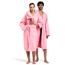 Купить Arena 0000005308-301-XL Халат Zeal Plus Розовый  Pink / White XL 7ft.ru в интернет магазине Семь Футов