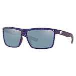 Costa 97963855907 поляризованные солнцезащитные очки Rinconcito Фиолетовый 404 Matte Blue Firework Gray Silver Mirror 580P/CAT3