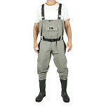 Colmic wader10039 Дышащие вейдерсы Taslon Chest Grey 50x40x15 EU 39