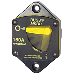 Blue sea systems 661-7048 187 Series Thermal Circuit Breaker 150A Черный Black / Yellow