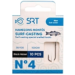 Sert SESAN0078-0004-30 связанный крючок Special Surf Casting 100 cm Бесцветный Black Nickel 4