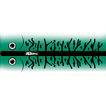 Jigskinz JZGGM-4/4 Green Glow Mack Зеленый  Green 200 x 90 mm 