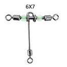 Купить Sele 800408 Вертлюг T Pearl  Grey 6 x 7 7ft.ru в интернет магазине Семь Футов