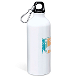 Kruskis MD4049S101C088 Nature Lover Алюминиевая бутылка Белая White