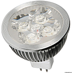Лампочка светодиодная в форме точечного светильника MR16 G4 12В 4Вт, Osculati 14.258.56