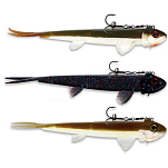 Westin P075-026-121 Twinteez Pelagic V-Tail R´N´R´ Мягкая приманка 210 mm 70g Black Mamba