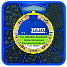 Купить Zebco 6000904 Split Shot Ассортимент свинца Голубой Blue 170 g  7ft.ru в интернет магазине Семь Футов
