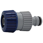Nuova rade 41465 Male Quick Connector With Hose Grip Голубой Blue / Grey
