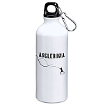 Kruskis MD4049S101S157 Angler DNA 800ml Алюминиевая бутылка Бесцветный White