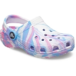 Crocs 206838-102.-c8 Деревянные башмаки Classic Marbled White / Pink 35x25x15 EU 24