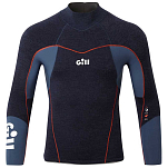 Gill RS17-BLU37-M Race Firecell Футболка с длинным рукавом Голубой Dark Denim / Orange M