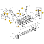 Vetus DM10046 Camshaft VF4.145 датчик