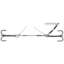 Купить Mikado HDJ01-6-24 Jaws Сталь с булавками на крючке 4 + 6 см Черный Black 7ft.ru в интернет магазине Семь Футов