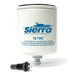 Sierra 47-7967 SIE18-7967 Датчик воды для двигателей Mercury Топливный фильтр Бесцветный White