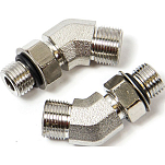 Trac outdoors 1-HF6011 ШАР Фитинг 45º Elbow Серебристый Silver