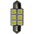 Купить Goldenship GS10540 10-30V 1.3W Festoon Холодная светодиодная лампа Серебристый Grey 7ft.ru в интернет магазине Семь Футов