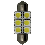 Goldenship GS10540 10-30V 1.3W Festoon Холодная светодиодная лампа Серебристый Grey