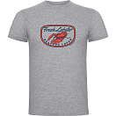 Купить Kruskis CA65500458C072 Футболка с коротким рукавом Fresh Lobster Серый Heather Grey XL 7ft.ru в интернет магазине Семь Футов