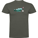 Купить Kruskis CA65500638K192 Футболка с коротким рукавом Made In The USA Зеленый Dark Army Green 3XL 7ft.ru в интернет магазине Семь Футов