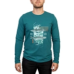 Graff 958-3/2-dl-4xl Футболка с длинным рукавом 958-3/2-DL Blue 30x10x5