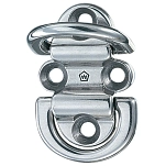 Wichard 403719 Двойные проушины из нержавеющей стали Silver 6 mm