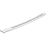 Edelrid 744270000060 Запасной жесткий мост с жесткой рамой Серебристый Silver