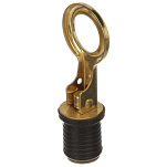 Attwood ATT-7524A7 Сливная пробка с латунной защелкой Золотистый Bronze