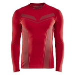 Craft 1906729-430000-3 Базовый слой с длинным рукавом Pro Control Seamless Красный Bright Red XS