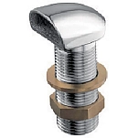 Guidi 418854 Прямое вентиляционное отверстие из хромированной латуни Silver 3/4´´