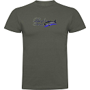 Купить Kruskis CA65500338K045 Футболка с коротким рукавом Bluefin Tuna Зеленый Dark Army Green L 7ft.ru в интернет магазине Семь Футов