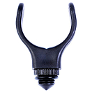Купить Carp spirit ACS370108 U Butt Slim Держатель Удочки Бесцветный Black 7ft.ru в интернет магазине Семь Футов