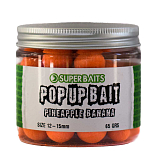 Superbaits 96004 SB Ананас и Банан Pop Ups Оранжевый 12-15 mm 