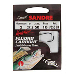 Ragot 950620021 Special Zander 7050BK Связанные Крючки 0.5 m 0.200 mm Серебристый 6 
