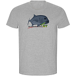 Kruskis CA66900558K044 Футболка с коротким рукавом GT Extreme Fishing ECO Серый Heather Grey 2XL