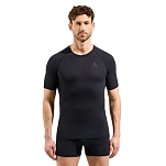 Odlo 112112-15000-xxl Базовый слой с коротким рукавом 112112 Merino PW 140 Seamless Black / Black 30x25x2 2XL