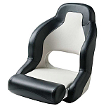 Vetus CHSPORTWB Sport Pilot Сиденье Серебристый  Black / White