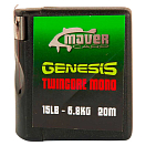 Купить Maver 996000 Genesis Twin Core 20 m Монофиламент  Green 12 Lbs 7ft.ru в интернет магазине Семь Футов