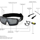 Защитная подушка / обтюратор OCEAN Chameleon Black, 37000.20