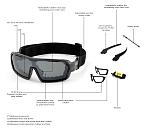 Защитная подушка / обтюратор OCEAN Chameleon Black, 37000.20