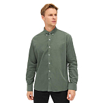 Sea ranch 21-7-266-5015-L Рубашка с длинным рукавом Lester Зеленый Dark Green L