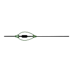 Carp expert 58270436 Long Cast Фидерный провод Серебристый 35+20 g