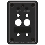 Blue sea systems BS8173 A-Series Double Blank Mounting Panel Черный Black