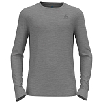 Odlo 111602-10183-L Базовый слой с длинным рукавом Merino 200 Серый Odlo Steel Grey Melange L