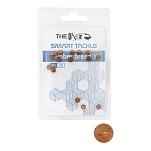 The one fishing 77042820 Резиновые круглые пробки Бесцветный Green 8 mm