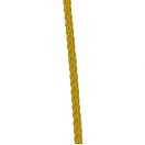 Купить Poly ropes POL2204040530 25 m полиэфирная веревка Желтый Yellow 3 mm  7ft.ru в интернет магазине Семь Футов