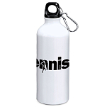 Kruskis MD4049S101S282 Word Tennis 800ml Алюминиевая бутылка Бесцветный White