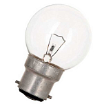 Euromarine 80660-UNIT B22D 12V 40W 45x75 mm Сферическая Лампа Бесцветный Clear / Grey