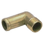 Talamex 17612532 90º Соединитель шланга Золотистый 11/2 x 32 mm